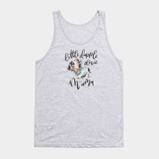 Little Dapple Doxie Mama Black Dapple Tank Top